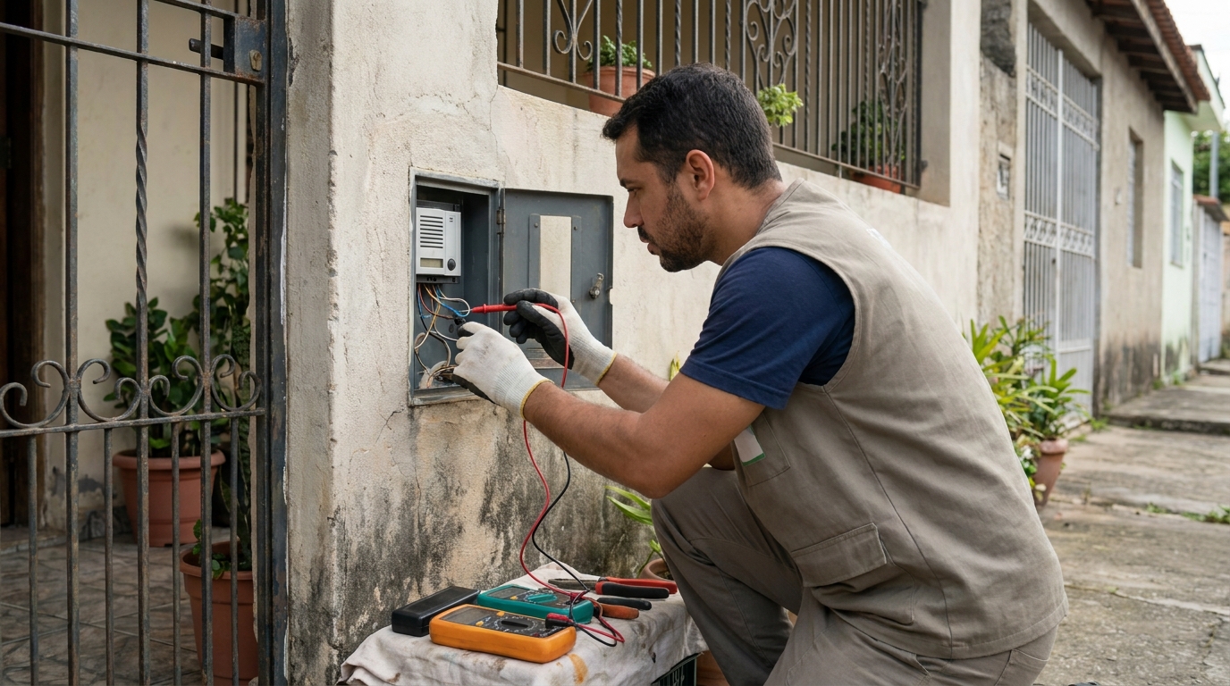 Conserto de Modelo Residencial em Palhoça‑SC